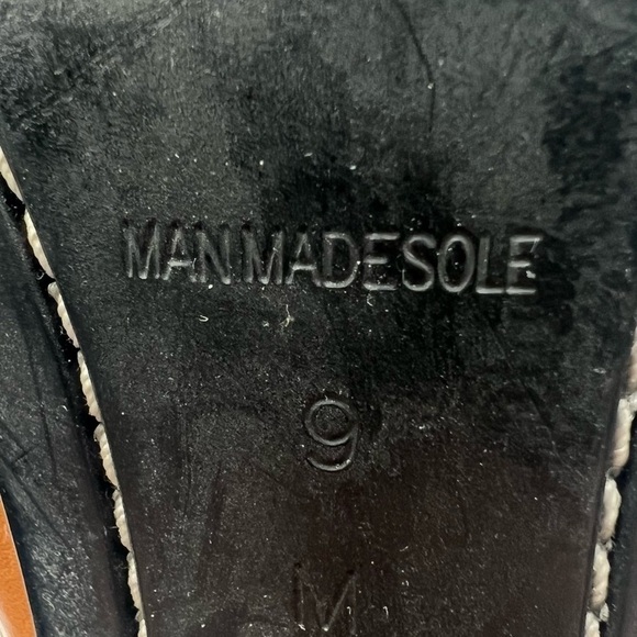 VANELI Brown Pointed Toe Slip On Bow Pump Heels Size 9 Women’s - Picture 4 of 9